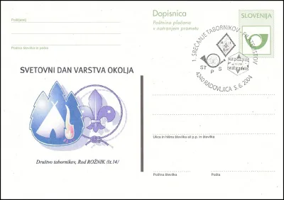 1. SREČANJE TABORNIKOV - FILATELISTOV